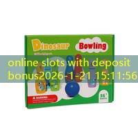 online slots with deposit bonus
