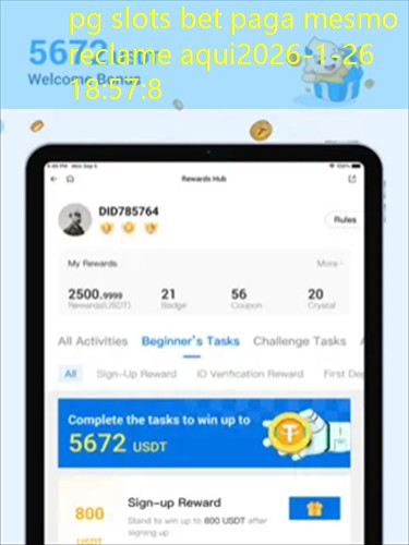 pg slots bet paga mesmo reclame aqui